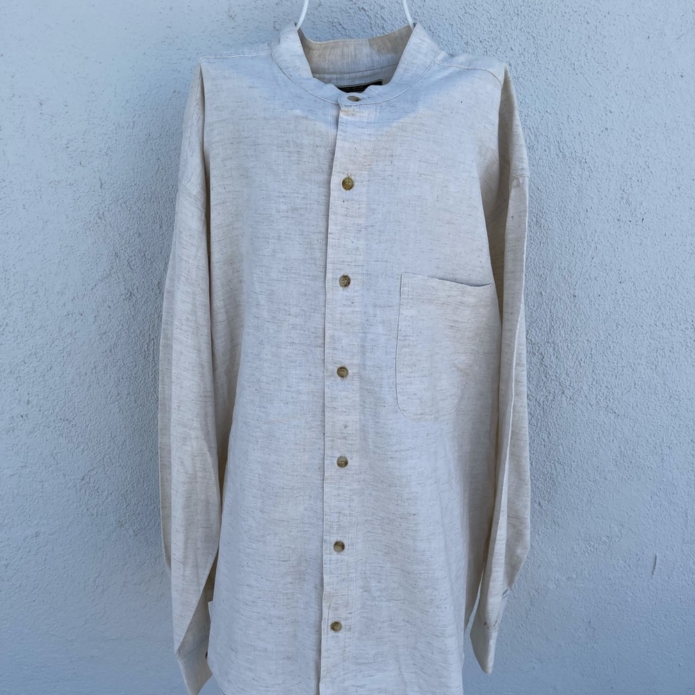 U.S. Expedition Authentic Linen Button
